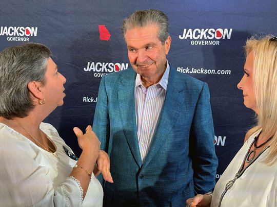 Gubernatorial candidate Rick Jackson brings campaign message at Statesboro stop — Statesboro Community news